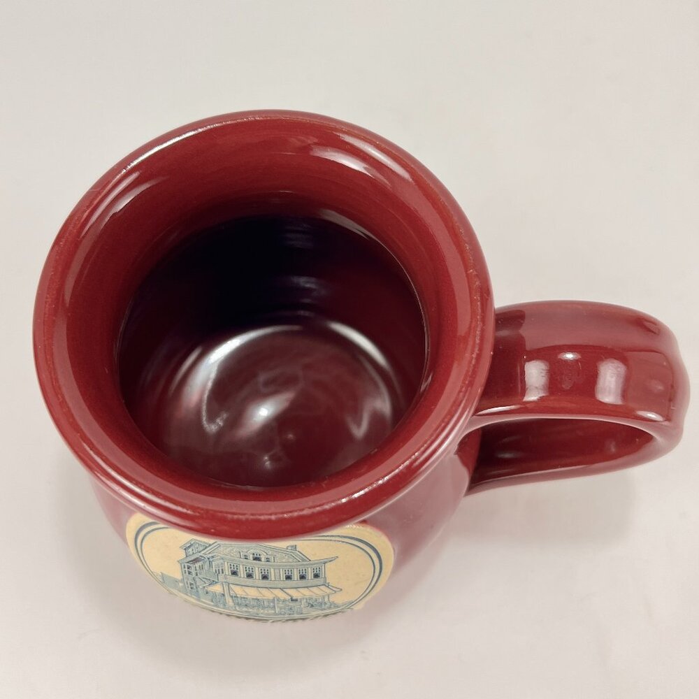 Deneen Pottery Mug Red Stoneware Serendipity Bed Breakfast Ocean City NJ - Picture 9 of 14